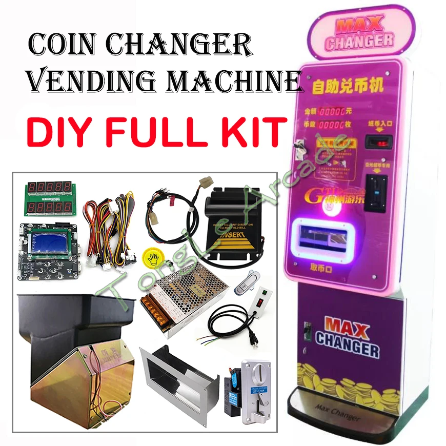 Arcade Card Vending Machine - Набор для самостоятельной сборки монетоприемника: преобразователь