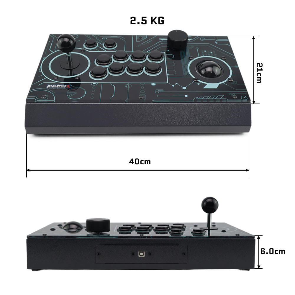 Игровой джойстик FightBox R10- – обзор и цена Trackball Controller Arcade